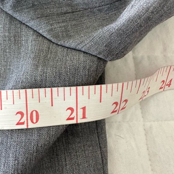 J CREW FACTORY Womens Blazer Single Breasted Wool Blend Pockets Career Office 18 - Picture 8 of 12